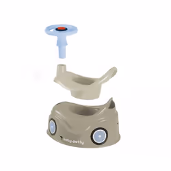 BIG 800054801 siège de toilette Plastique Gris - Vue supplémentaire 2