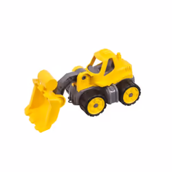 BIG Power-Worker Mini Radlader, 2 an(s), Plastique, Gris, Jaune