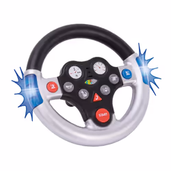 BIG Rescue Sound Wheel, Roue sonore, 1 an(s), Sonore, AAA, Plastique, Blanc, Noir, Bleu