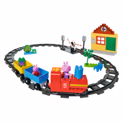 BIG 800057154, Chemin de fer et train, Peppa, 1,8 an(s), Multicolore, Plastique