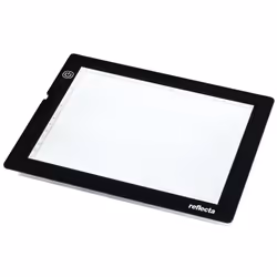 Reflecta LED Light Pad A5 Super Slim, Cadre pour une seule photo, Noir, 19 x 14 cm, Rectangulaire, LED, CC
