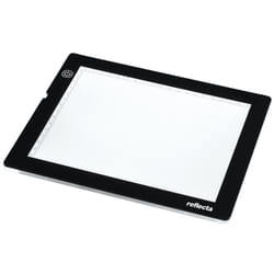 Reflecta LED Light Pad A5 Super Slim Cadre pour une seule photo Noir