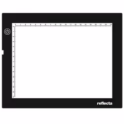 Reflecta LED Light Pad A5 Super Slim Cadre pour une seule photo Noir