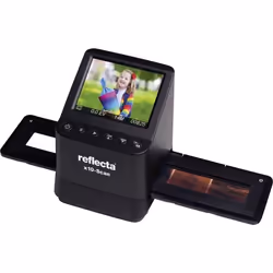Reflecta 64500, 50 x 50 mm, Numériseur d’archivage/à défilement, Noir, LCD, 8,89 cm (3.5"), CMOS
