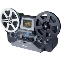 Scanner portable REFLECTA Film Scanner- Super 8 Normal 8 Black