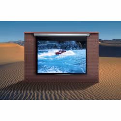 Reflecta Motor GF Silverline Lux 220 x 220 cm, 2,2 m, 2,2 m, 1:1, Noir, Argent