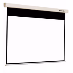 Reflecta 87681, Manuel, 196 cm, 147 cm, 4:3, Noir, Blanc