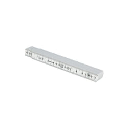 Stabila - mtre pliant plastique L.1M blanc rés.aux intemp.