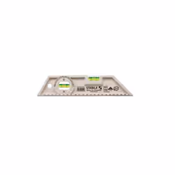 Stabila 06901, Niveau de ligne, 0,25 m, Gris, Plastique