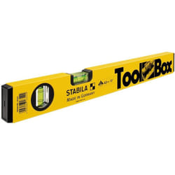 Toolbox 16320 Niveau à bulle en alliage léger 43 cm 0.5 mm/m - Stabila