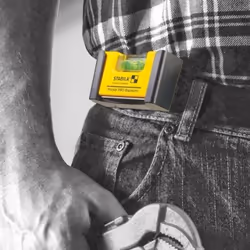 Niveau à bulle magnétique Stabila 101 POCKET-PRO-Magnetic CLIP - Vue supplémentaire 4
