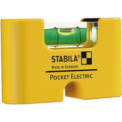 Stabila - pocket electric 17775 Mini niveau à bulle 70 mm 1 mm/m