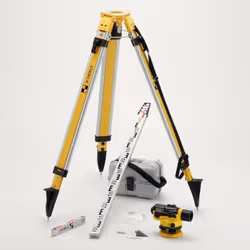 Niveau optique STABILA OLS26 - 18460 - Vis de réglage et de mise au point faciles d'accès. Boîtier robuste simple à prendre e ...