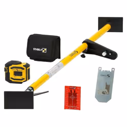 Laser pour lignes croisées Stabila LAX 300, set de 5 pièces Indice de protection : IP 54 - Classe de laser : 2 - Plage d’auto ...