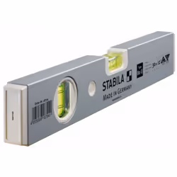 Niveau à bulle STABILA Type 80 U-2, 30 cm Typ80U-2, 30 Profilé rectangulaire en aluminium lisse. Deux fioles verticales pour  ...