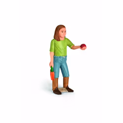 schleich Jeune Fille donnant à Manger