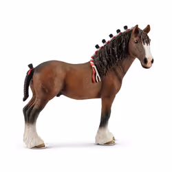 schleich Farm World Hongre Clydesdale, 3 an(s), Multicolore, Plastique, 1 pièce(s)