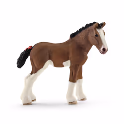 schleich Farm World Poulain Clydesdale