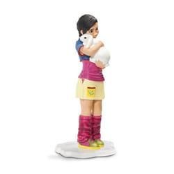 schleich Jeune Fille avec Lapin Nain
