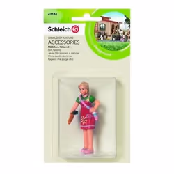 schleich Jeune Fille Donnant à Manger