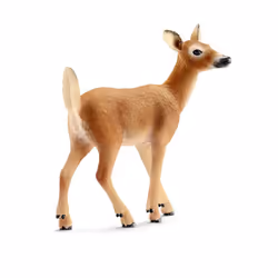 schleich WILD LIFE Biche de Virginie, 3 an(s), Multicolore, Plastique, 1 pièce(s)