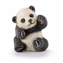 schleich WILD LIFE Bébé Panda Jouant, 3 an(s), Multicolore, Plastique, 1 pièce(s)
