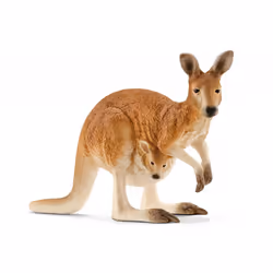 schleich WILD LIFE Kangourou, 3 an(s), Multicolore, Plastique, 1 pièce(s)