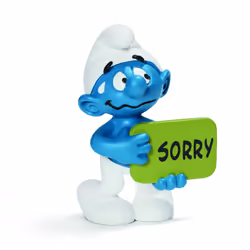 schleich Schtroumpfs Schtroumpf Désolé