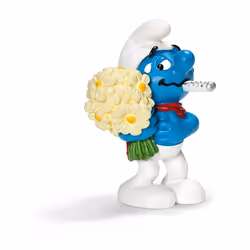 schleich Schtroumpfs Schtroumpf De Bon Rétablissement, 3 an(s), Bleu, Blanc, 1 pièce(s)