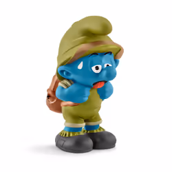 schleich Schtroumpfs Schtroumpf De La Jungle, Fatigué, 3 an(s), Bleu, Vert, 1 pièce(s)
