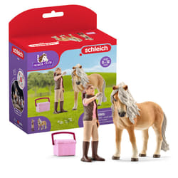 schleich HORSE CLUB Palefrenières + Jument