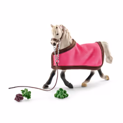 schleich Farm Life Jument Arabe avec Couverture, 3 an(s), Multicolore