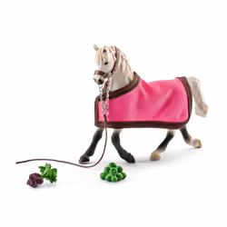 schleich Farm Life Jument Arabe avec Couverture