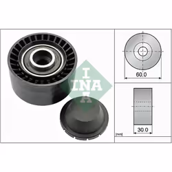 Galet enrouleur de courroie d'accessoire INA 532 0320 10