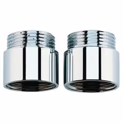 pour batteries murales DN 15, filetage extérieur et intérieur 3/4
