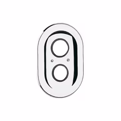 Convient pour Autom. 2000/Sentosa alt Chromé Oval 225 x 150 mm N° de fabricant : 47188000 Pays : FR pour la marque : GROHE Ma ...
