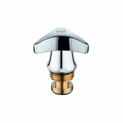 GROHE partie supérieure 11101 avec poignée Trecorn bleue 1/2 " chromé partie supérieure GROHE DN 15 poignée Trecorn bleue GRO ...