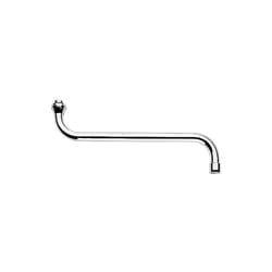 Bec en S Grohe 13017 saillie 301mm, raccord, 3/4" chromé
