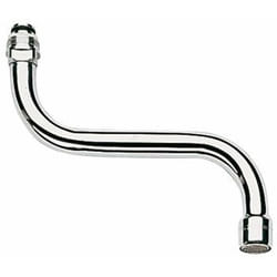 Grohe - Pièces de rechange - Bec pour mitigeur mural de cuisine, chrome 13052000