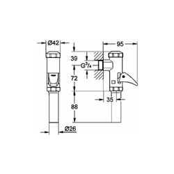 Grohe - Levier 43056000
