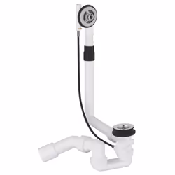 GROHE Talento, Siphons de baignoire, Blanc, 45°
