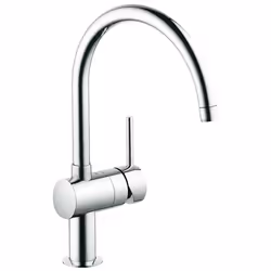 GROHE Minta, Chrome, Poignées de levier, Unique, Vitrocéramique, 4,6 cm, 360°