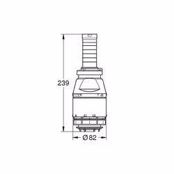 GROHE 42690000 pièce de remplacement de chasse d’eau