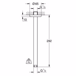 GROHE Rainshower Chrome 1 pièce(s) - Vue supplémentaire 5