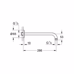 GROHE Rainshower Chrome 1 pièce(s) - Vue supplémentaire 4
