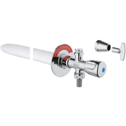 Grohe Eurotec - Set mural complet, chrome mat 41212000