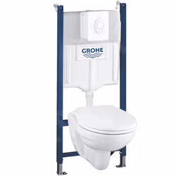 Description générale Kit d’installation complet pour WC suspendu, incluant tous les éléments nécessaires pour une installatio ...