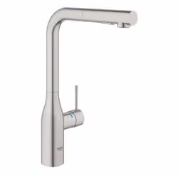 GROHE Essence, Robinet de salle de bain, Poignées de levier, 1/2", Acier inoxydable