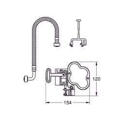GROHE 39141000 raccord et pièce de robinetterie
