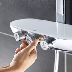 GROHE Rainshower System SmartControl 360 DUO système de douche 2 tête(s) Chrome - Vue supplémentaire 14